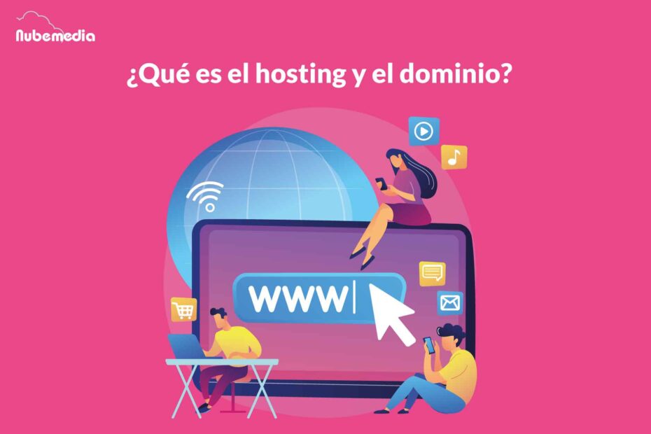 qué es hosting y dominio